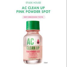 Точечное средство для борьбы с акне Etude House AC Clean Up Pink Powder Spot 15ml - фото 8393