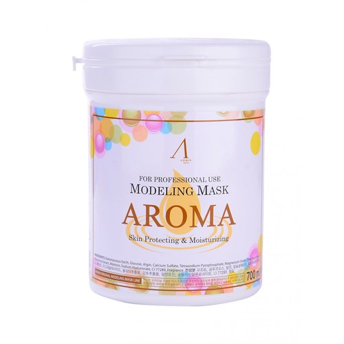 Альгинатная маска антивозрастная питательная Anskin Aroma Modeling mask 700ml (банка) - фото 9765
