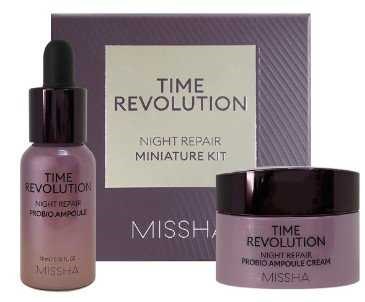 Антивозрастной набор миниатюр MISSHA Time Revolution Night Repair Miniature Kit - фото 9884