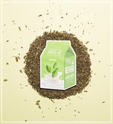 Тканевая увлажняющая маска с экстрактом зеленого чая A'Pieu Green Tea Milk One Pack