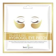 Патчи для глаз гидрогелевые Beauugreen Collagen & Gold Hydrogel Eye Patch 1pair  4гр