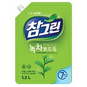 Средство для мытья посуды CJ LION Chamgreen - Зеленый чай 1200 ml