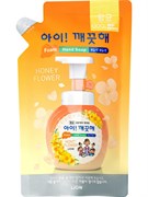 Пенное мыло для рук CJ LION Ai - Kekute Цветочный Мёд, с антибактериальным эффектом, запаска, 200 мл