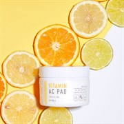 Пилинг-диски с AHA и BHA кислотами и витаминами A'PIEU Vitamin AC Pad 80гр