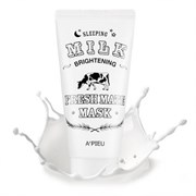Маска для лица ночная осветляющая A'PIEU Fresh Mate Milk mask (Brightening)