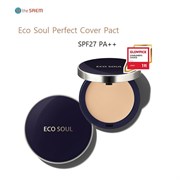 Пудра компактная The Saem Eco Soul Perfect Cover Pact 23 Natural Beige 11гр