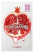 Маска тканевая с экстрактом граната The Saem Natural Pomegranate Mask Sheet