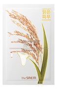 Маска тканевая с экстрактом риса The Saem Natural Rice Mask Sheet