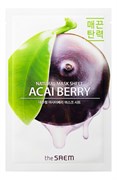 Маска тканевая с экстрактом ягод асаи The Saem Natural Acai Berry Mask Sheet