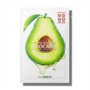 Маска тканевая N с экстрактом авокадо The Saem Natural Avocado Mask Sheet