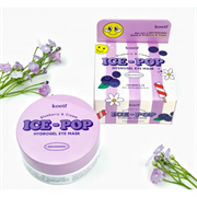 Гидрогелевые патчи для глаз с экстрактом черники и сливок Petitfee Koelf ICE-POP Hydrogel Eye Mask - Blueberry & Cream