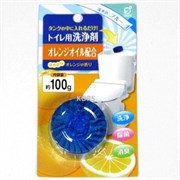 Очищающая и дезодорирующая таблетка Okazaki (аромат апельсина) 100 г