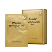 Укрепляющая тканевая маска с пептидами JM Solution Donation Facial Mask Save