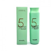 Бессульфатный шампунь с пробиотиками для глубокого очищения и укрепления волос MASIL 5 Probiotics SCALP SCALING Shampoo 300ml