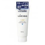 Матирующая антивозрастная пенка без запаха Mandom Lucido oil clear facial foam с Q10 130г