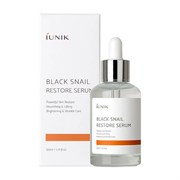 Сыворотка с муцином улитки IUNIK Black Snail Restore Serum 50 мл