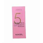 Шампунь с пробиотиками для защиты цвета MASIL 5 Probiotics Color Radiance Shampoo Pink 150 ml мини