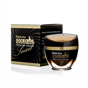 Крем с золотом и муцином улитки Farm Stay Gold Snail Premium Cream 50мл