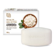 Глубокоувлажняющее и смягчающее мыло MKH Shea Butter Beauty Soap с маслом ши и экстрактом молока