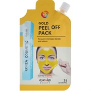 Золотая маска-плёнка для очищения пор Eyenlip Gold Peel Off Pack 25 г