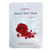 Тканевая маска с экстрактом граната FOODAHOLIC Pomegranate Nature Skin Mask (23ml)