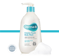 Ламеллярный крем-гель для душа Derma:B Creamy Touch Body Wash 400ml