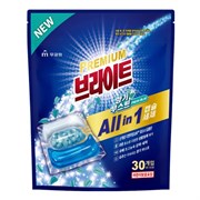 Капсулы для стирки MKH Mukunghwa PREMIUM Bright All in 1 Capsules («Феноменальная свежесть»/ультраконцентрированное/дезодорирующее/капсулы) 30 шт