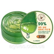 Универсальный увлажняющий гель с алоэ The Saem Jeju Fresh Aloe Soothing Gel 99% 300мл