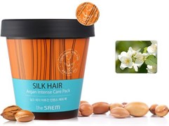 Маска интенсивная для волос с аргановым маслом THE SAEM SILK HAIR Argan Intense Care Pack 200мл