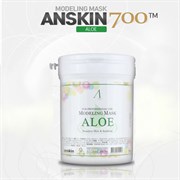 Маска альгинатная с экстрактом алоэ успокаивающая (банка) Anskin Aloe Modeling Mask 700мл