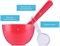 Набор для нанесения альгинатных масок Anskin Beauty Set Pink (Rubber Ball Small/Spatula middle/Measuring Cup) - фото 10652
