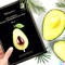 Питательная маска с авокадо JM solution Water Luminous Avocado Oil Ampoule Mask BLACK - фото 14910