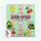 Гидрогелевая маска для лица с вишней и авокадо KOELF Cherry & Avocado Ice-Pop Hydrogel Face Mask - фото 15485