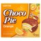 Пирожные в шоколадной глазури Lotte "Choco Pie" Апельсин, 12шт. - фото 7754